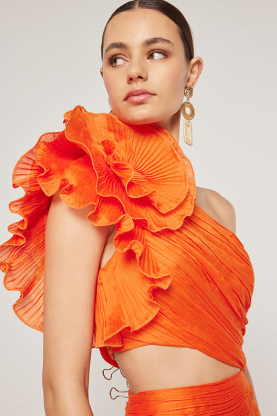 Ideals Mini Dress - Orange