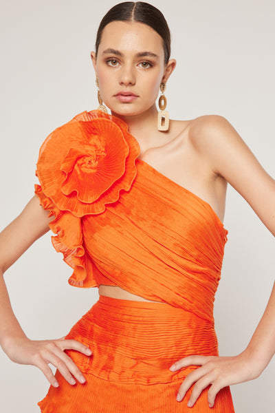 Ideals Mini Dress - Orange