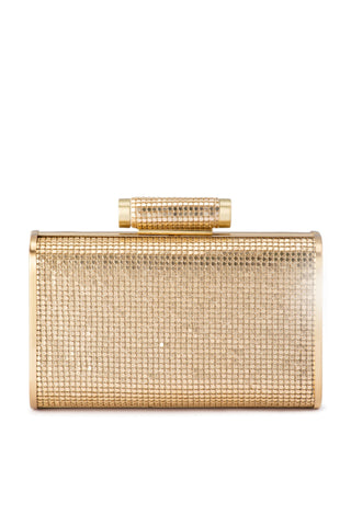 Inca Mesh Hard Clutch - Gold