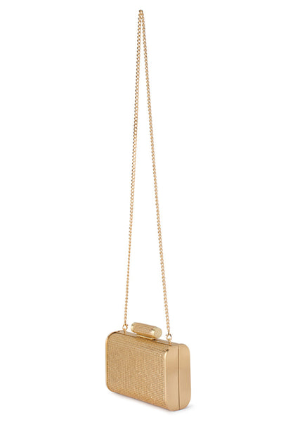 Inca Mesh Hard Clutch - Gold