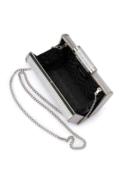 Inca Mesh Hard Clutch - Silver