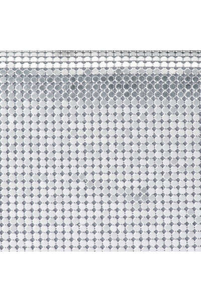 Inca Mesh Hard Clutch - Silver