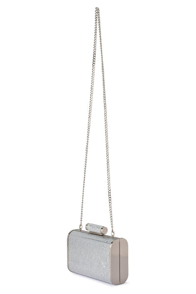 Inca Mesh Hard Clutch - Silver