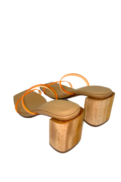 Sirenuse Sandal - Opaque Orange