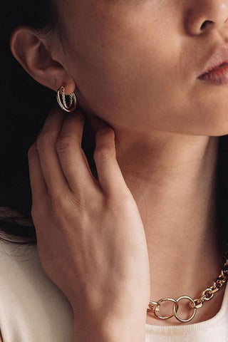 Gabriella Hoops - Gold