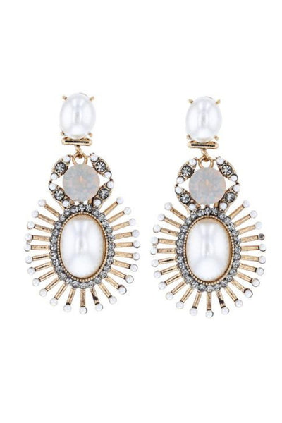Jolie and Deen Manon Earrings - Replica Vintage Art Deco Style Evening and Formal Earrings