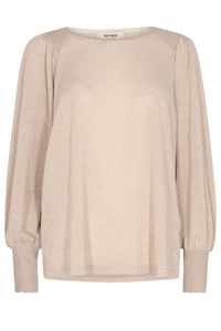 Kamilla L/S Blouse - Gold