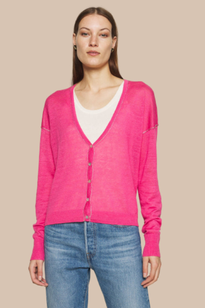 Pink cardigan australia shop