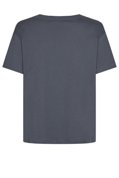 Leah Holi O-SS Tee - Ombre Blue