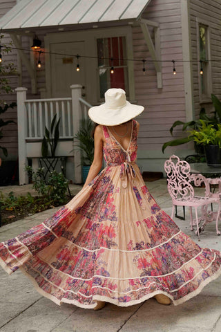 Leah Tiered Maxi Dress