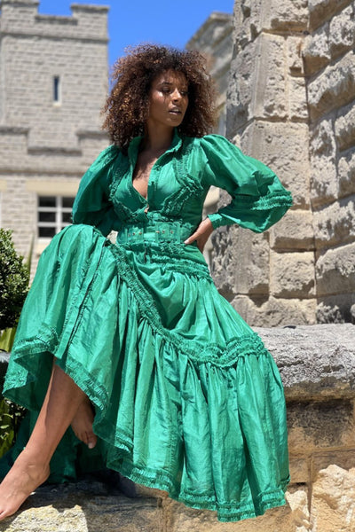 Starlet Maxi Dress - Green