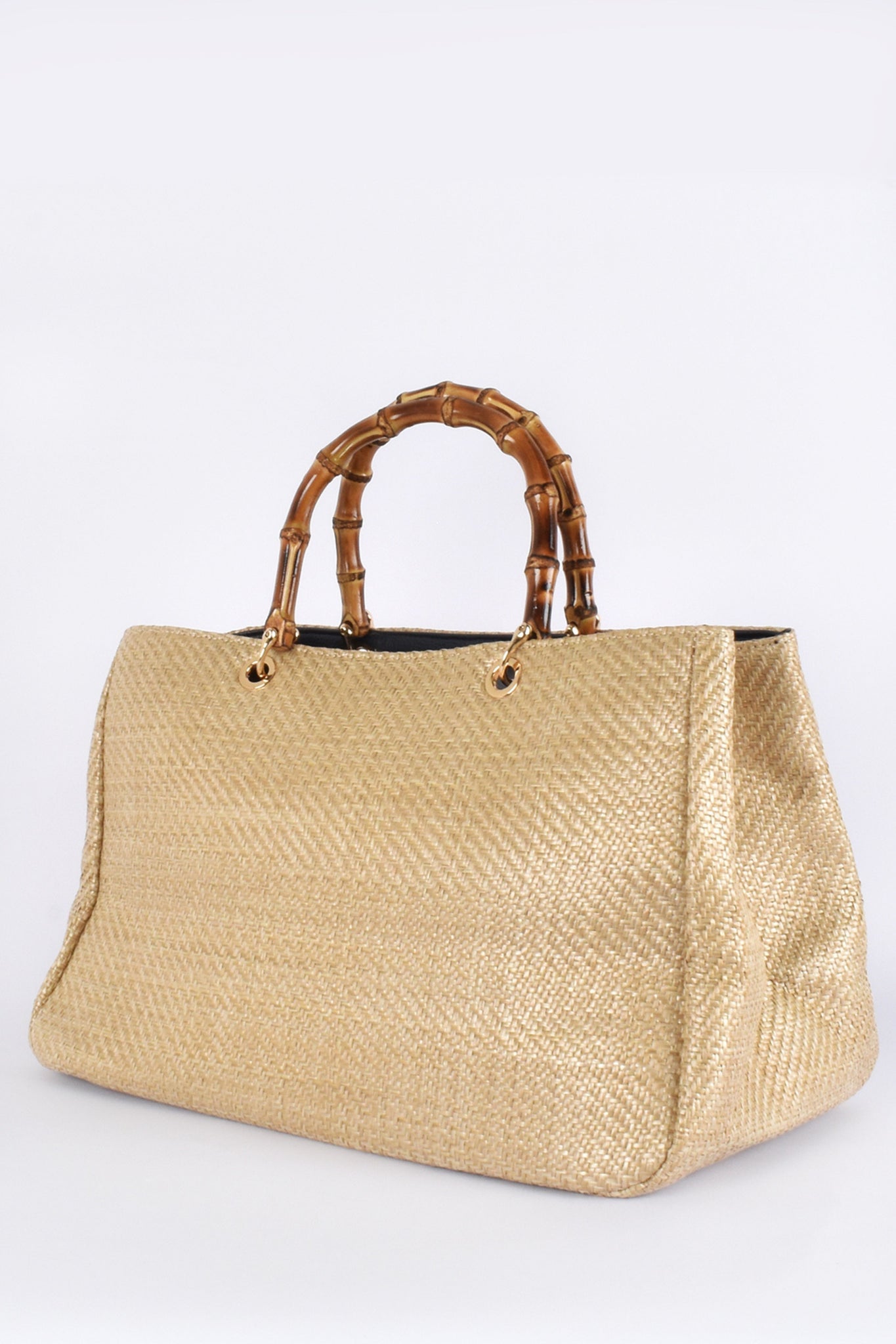Maretta Weave Tote Bag - Natural