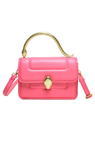 Medusa Top Handle Bag - Pink
