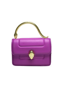 Medusa Top Handle Bag - Purple