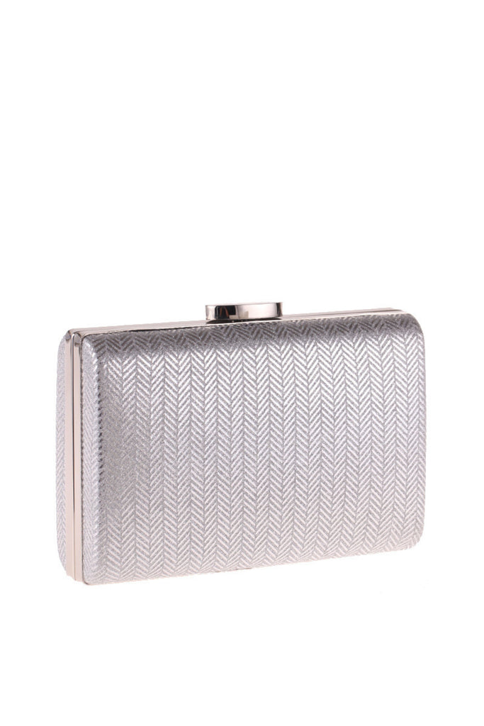 Silver Crystal Clutch Evening Bag – STYLORD