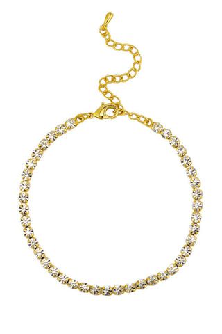 Millie Crystal Bracelet - Gold