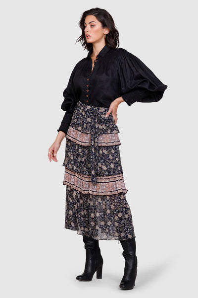 Navajo Midi Skirt - Paisley