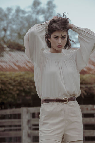 Revolver Blouse - Ivory