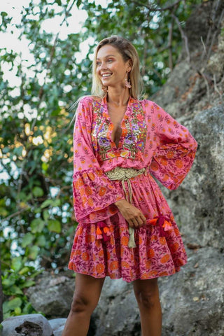 Lonely Smock Mini - Pink