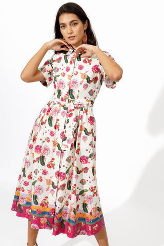 Monaco Dress - Ivory