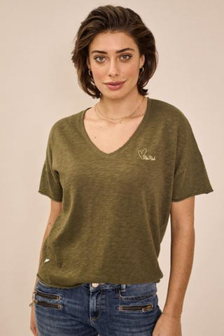 Glory V SS Tee - Winter Moss