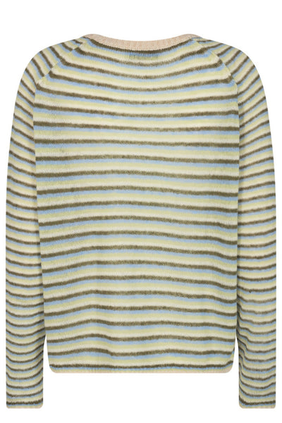 Helsa Stripe Knit - Winter Pear
