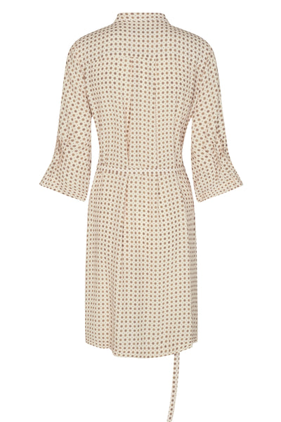 Minja Tilia Shirt Dress - Ecru Sage