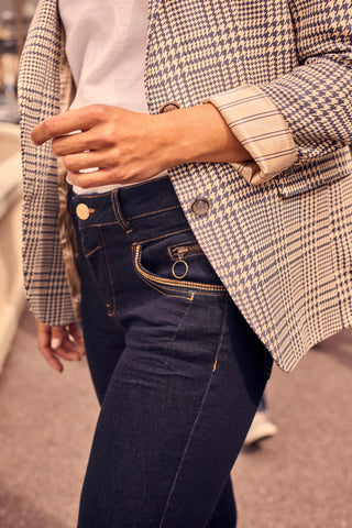 Naomi Hailey Hybrid Jeans - Dark Blue