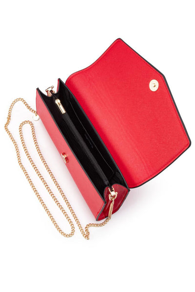 Nic Envelope Clutch - Red