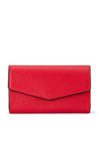 Nic Envelope Clutch - Red