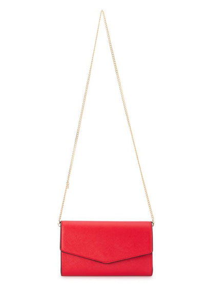 Nic Envelope Clutch - Red