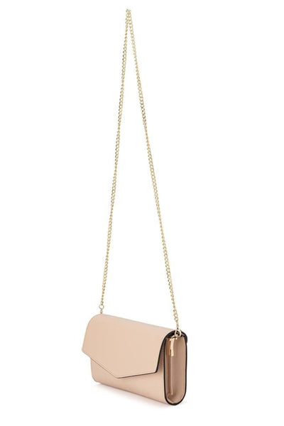 Nic Envelope Clutch - Natural