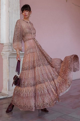 Noor Pleated Shirt Dress