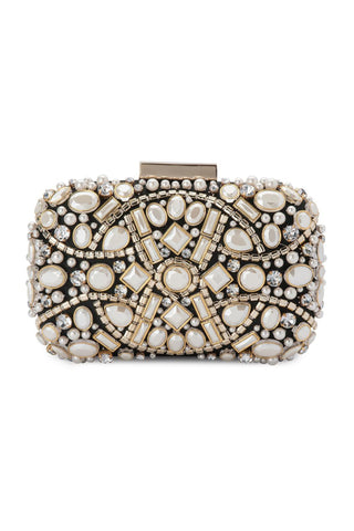 Delila Jewelled Pod - Black Pearl