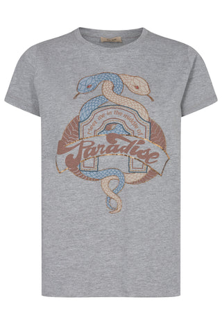 Orion O-SS Tee - Grey Melange