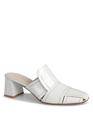Tender Mule - Ice Patent Leather