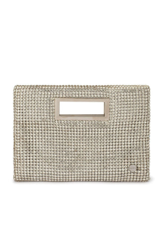 Rocco Crystal Grab Bag - Silver