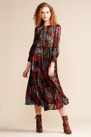 Fleurot Midi Dress - Winter Floral
