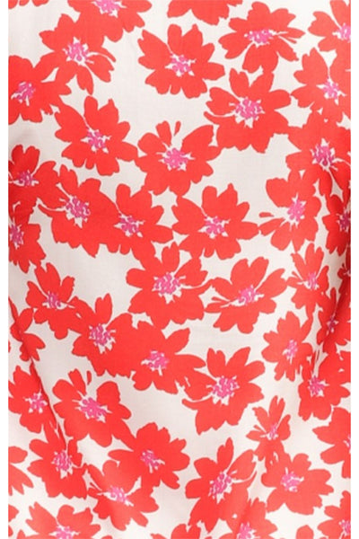 Buy Sacha Drake Port Douglas Midi Dress in Red and White Floral. Christmas Day Summer Dress Australia