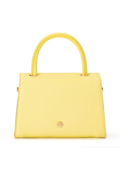 Sasha Top Handle Bag - Lemon
