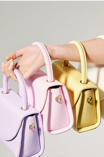 Sasha Top Handle Bag - Lilac
