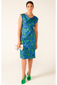 Sartorial Diplomacy Dress - Iris Emerald