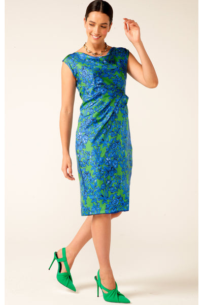 Sartorial Diplomacy Dress - Iris Emerald