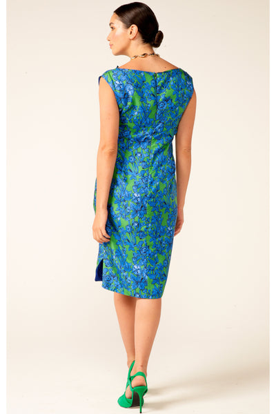 Sartorial Diplomacy Dress - Iris Emerald