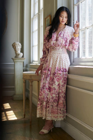 Suki Plunged Long Dress