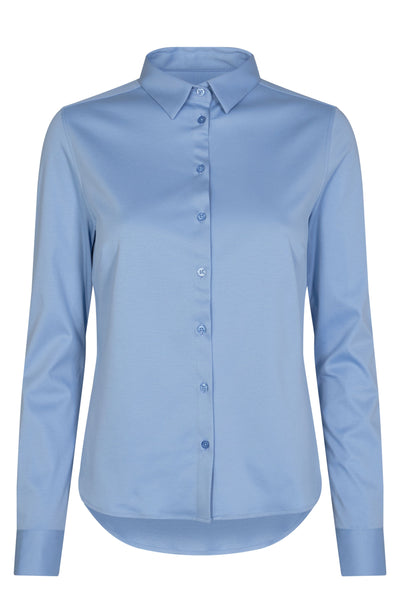 Tina Jersey Shirt - Bel Air Blue