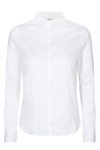 Tina Jersey Shirt - White