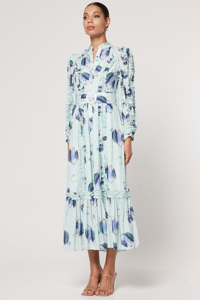 Warmth Maxi Dress - Blue