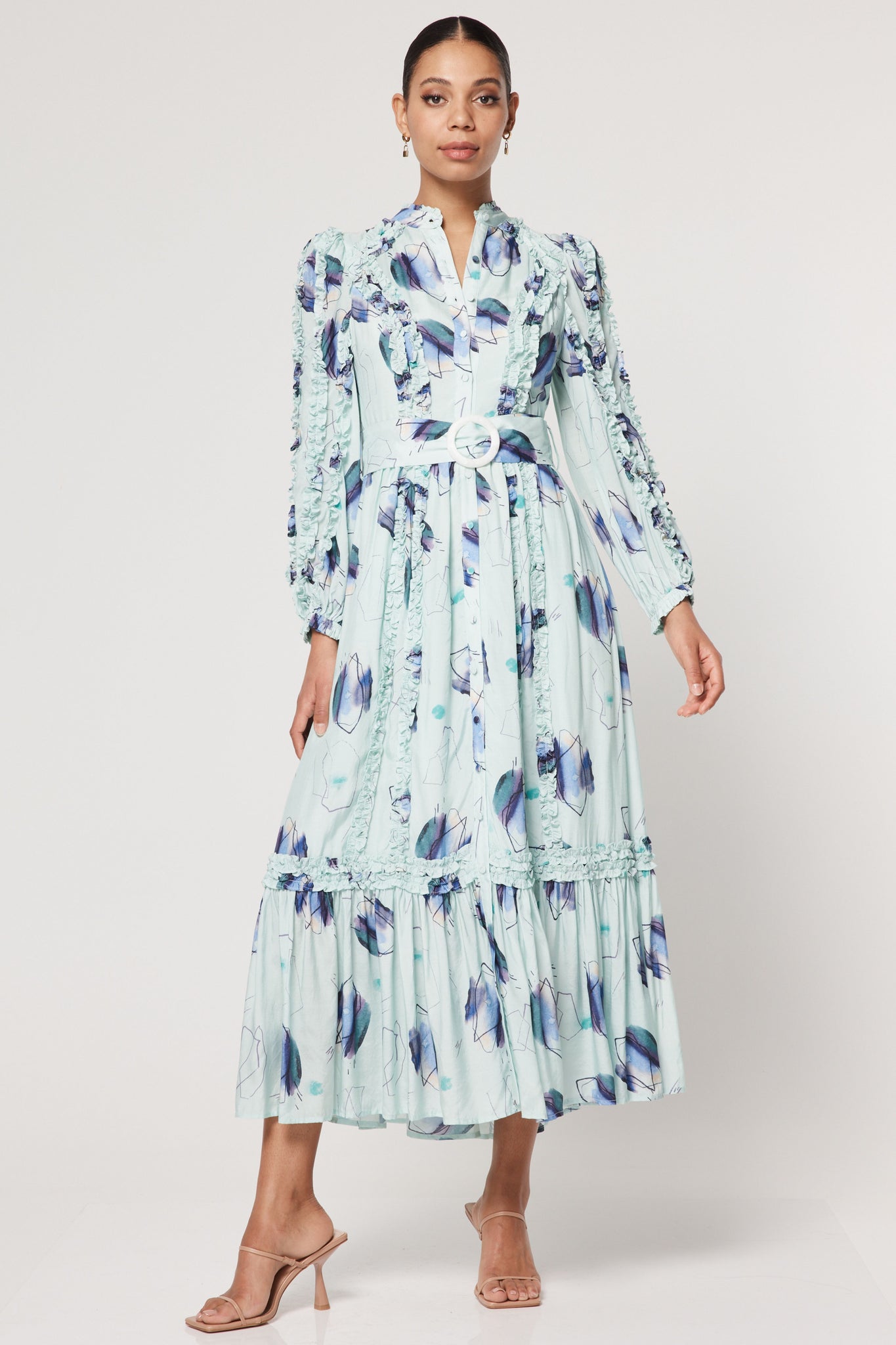 Warmth Maxi Dress - Blue