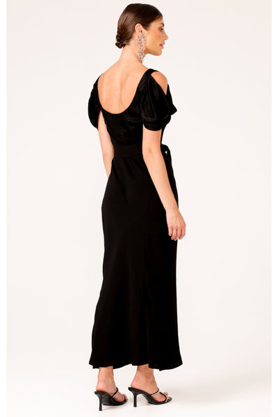 Windsor Midi Dress - Black